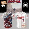 Los Angeles Dodgers x Spider Man – Brand New Day 2025 White Edition Baseball Jersey