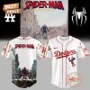 Los Angeles Dodgers x Spider Man – Brand New Day 2025 White Edition Baseball Jersey