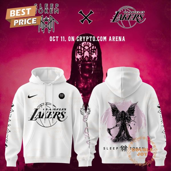 Los Angeles Lakers x Sleep Token Arcadia Tour 2025 Hoodie