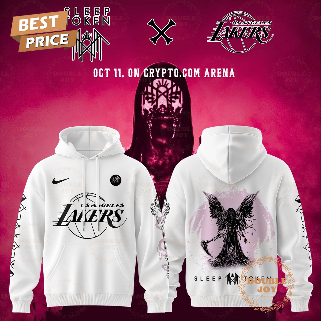 Los Angeles Lakers x Sleep Token Arcadia Tour 2025 Hoodie