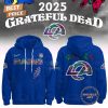 Houston Texans x Grateful Dead Night Red 2025 Hoodie