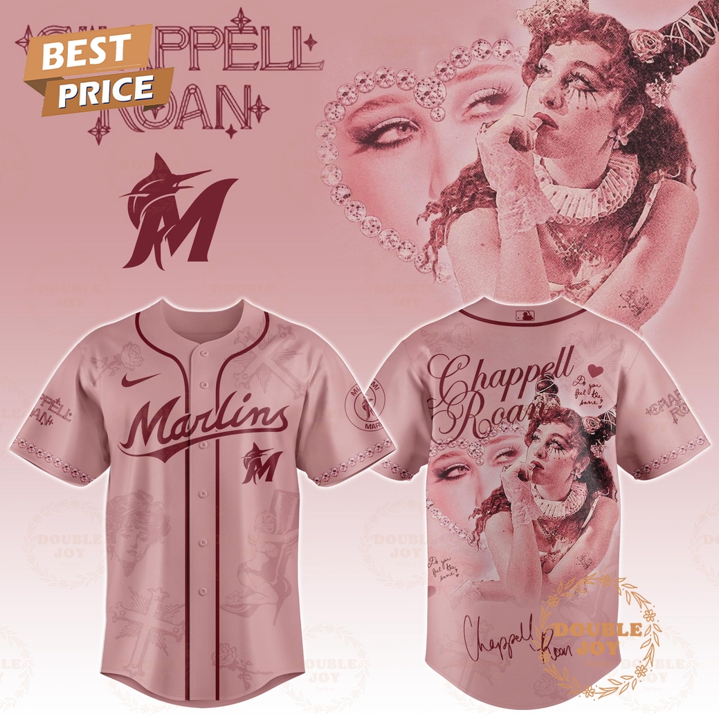 Miami Marlins x Chappell Roan Song Picture You 2025 Baseball Jersey Miami Marlins x Chappell Roan Song Picture You 2025 Baseball Jersey