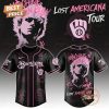 Miami Marlins x MGK Tour 2025 The Lost Americana Baseball Jersey