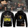 Milwaukee Brewers x NL CENTRAL 3 PEAT The 2025 Brewers Playoff Blue Hoodie