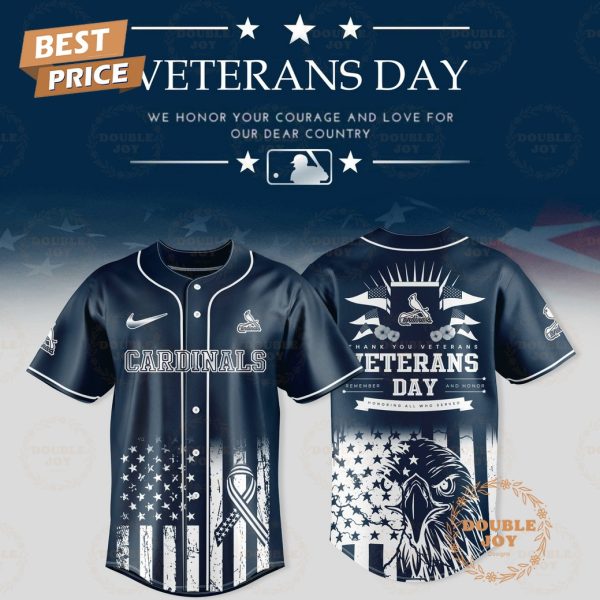 St. Louis Cardinals x Veterans Day Navy Edition 2025 Baseball Jersey