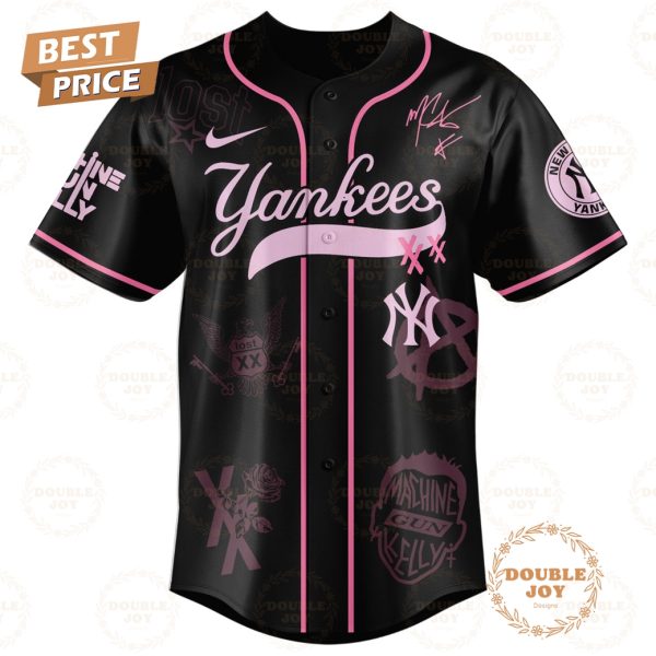 New York Yankees x MGK Tour 2025 The Lost Americana Baseball Jersey