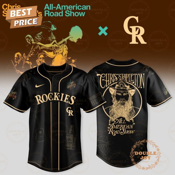 Colorado Rockies x Chris Stapleton Show 2025 All American Road Baseball Jersey