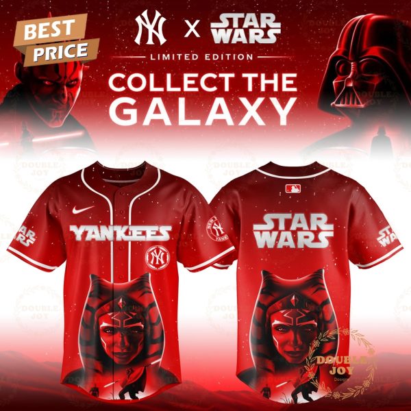 New York Yankees x Star Wars “Ahsoka Tano” 2025 Special Edition Baseball Jersey