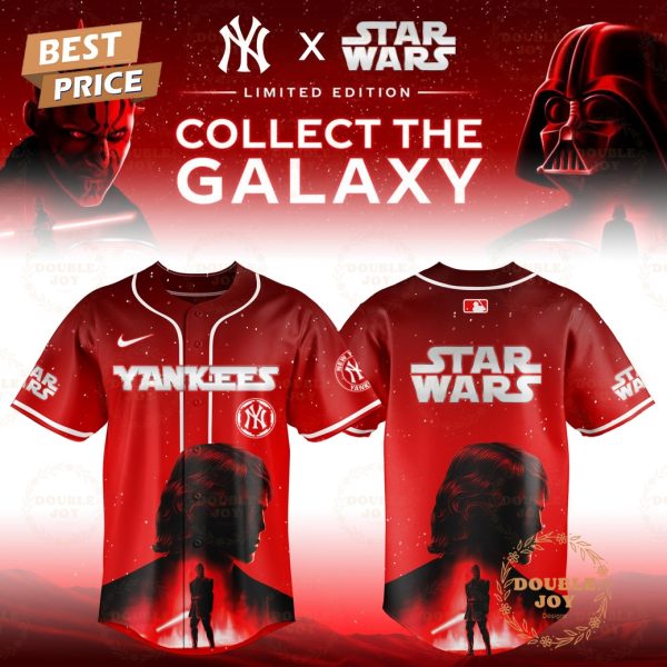 New York Yankees x Star Wars “Anakin Skywalker” 2025 Special Edition Baseball Jersey