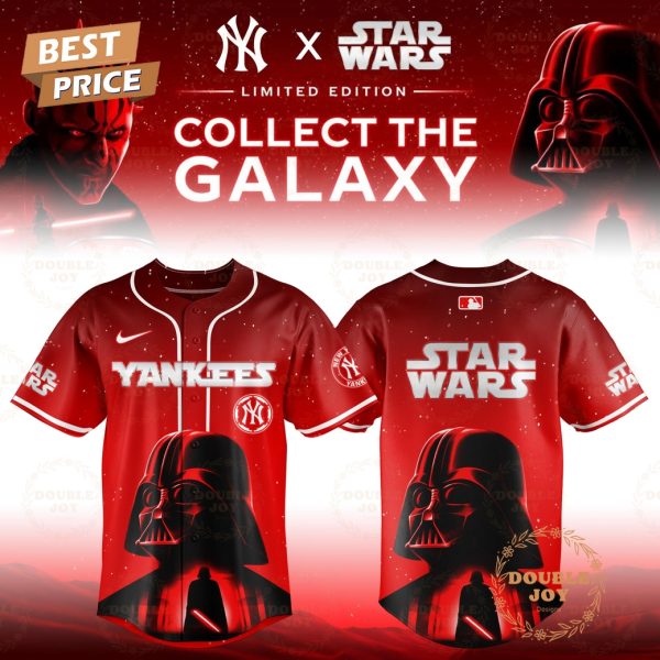 New York Yankees x Star Wars “Darth Vader” 2025 Special Edition Baseball Jersey