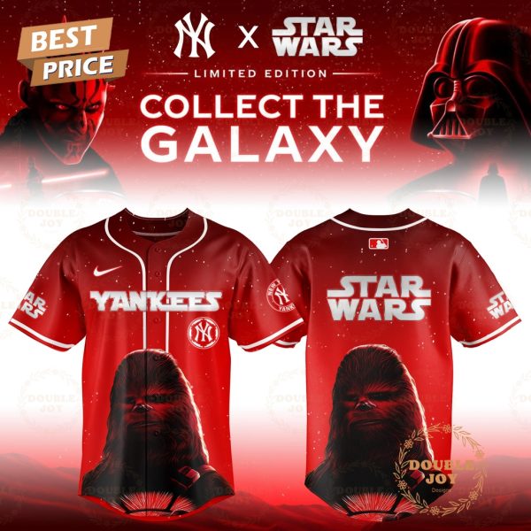New York Yankees x Star Wars “Chewbacca” 2025 Special Edition Baseball Jersey