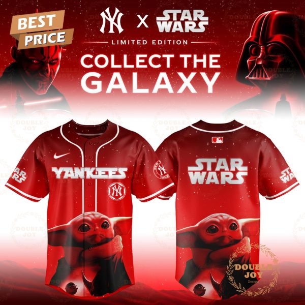 New York Yankees x Star Wars “Grogu” 2025 Special Edition Baseball Jersey