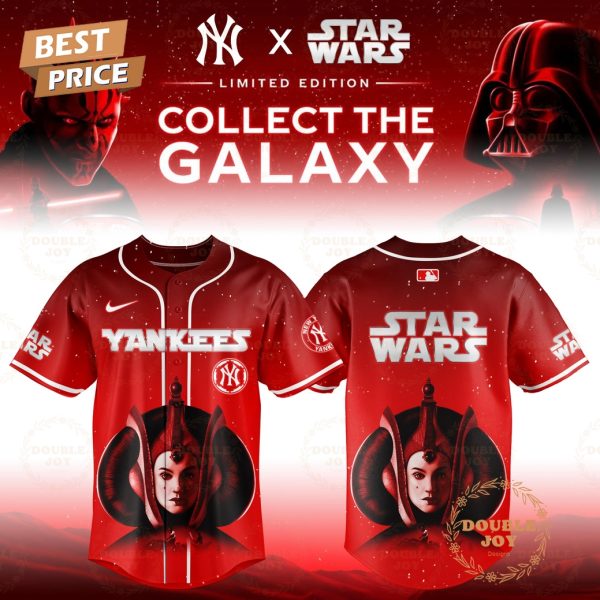 New York Yankees x Star Wars “Padme Amidala” 2025 Special Edition Baseball Jersey