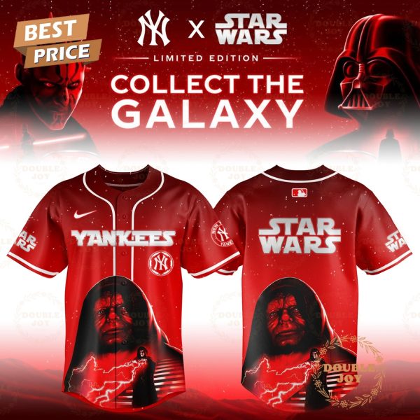 New York Yankees x Star Wars “Sheev Palpatine” 2025 Special Edition Baseball Jersey
