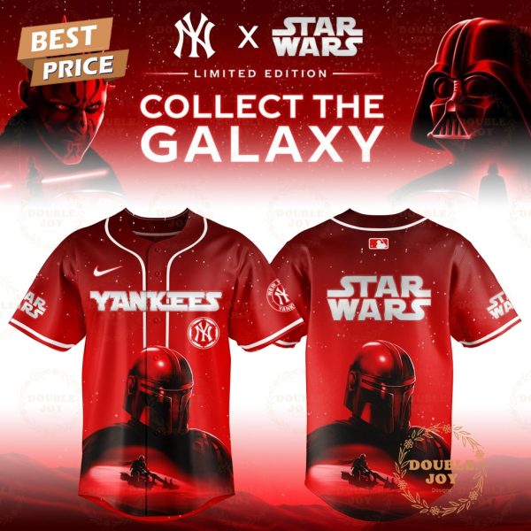 New York Yankees x Star Wars “The Mandalorian” 2025 Special Edition Baseball Jersey