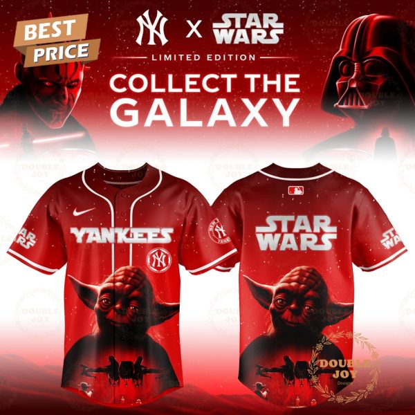 New York Yankees x Star Wars “Yoda” 2025 Special Edition Baseball Jersey