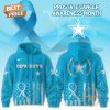 NFL Detroit Lions x Prostate Cancer Awareness Month Blue 2025 Hoodie