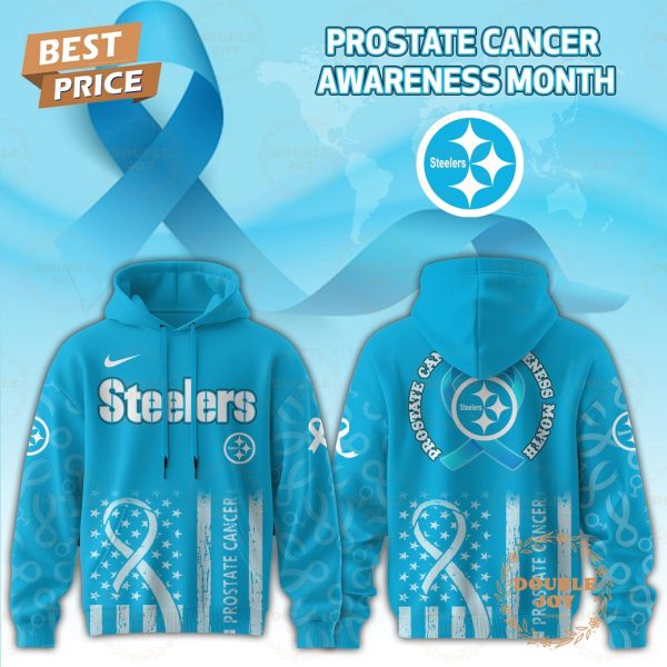 NFL Pittsburgh Steelers x Prostate Cancer Awareness Month Blue 2025 Hoodie