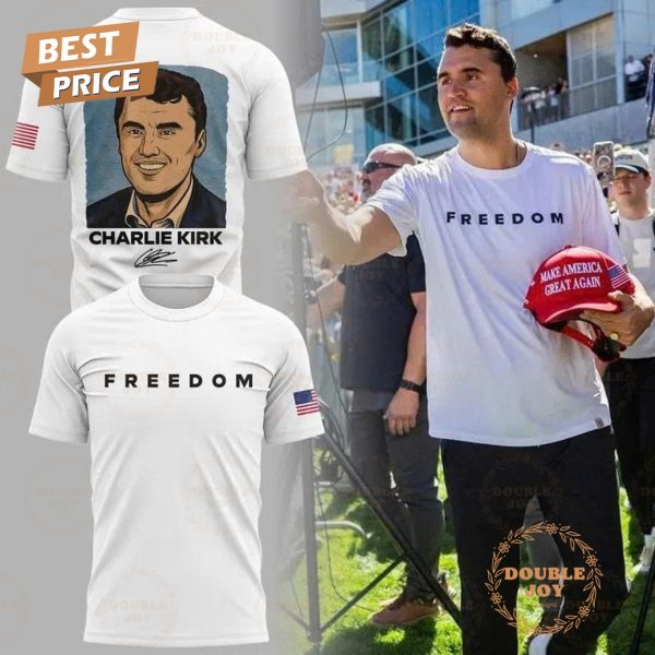 RIP Charlie Kirk x Freedom 2025 White Edition Ver2 T-Shirt, Hoodie
