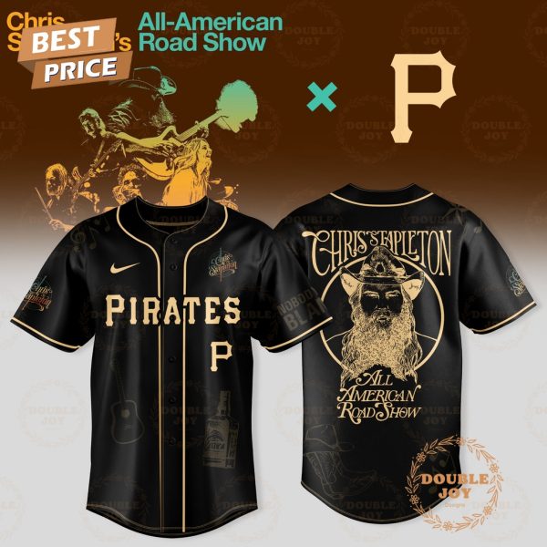 Pittsburgh Pirates x Chris Stapleton Show 2025 All American Road Baseball Jersey