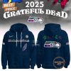 San Francisco 49ers x Grateful Dead Night Red 2025 Hoodie