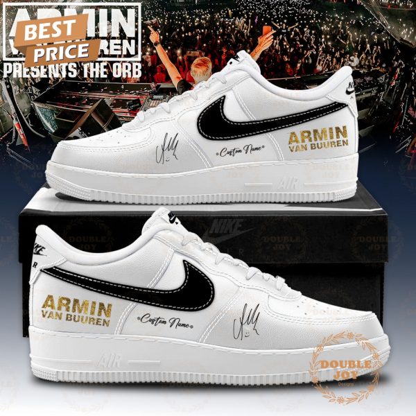 Show Armin van Buuren The ORB Custom Name Air Force 1 Sneakers