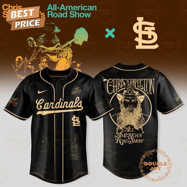 St. Louis Cardinals x Chris Stapleton Show 2025 All American Road Baseball Jersey