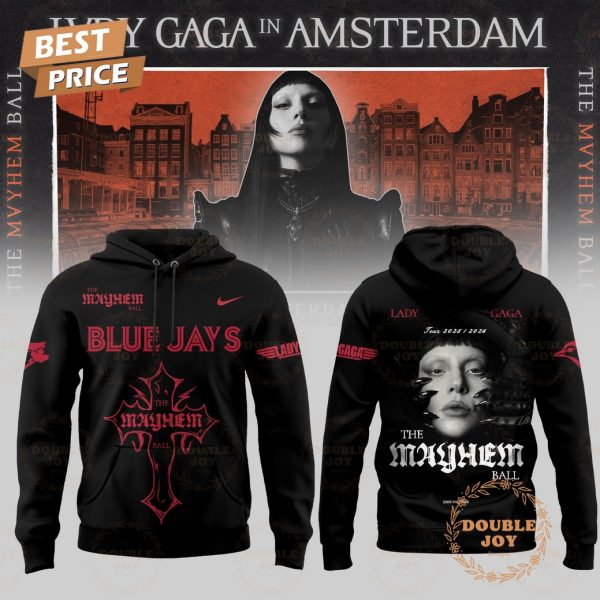Toronto Blue Jays x Lady Gaga Tour 2025 2026 The MAYHEM Ball Hoodie