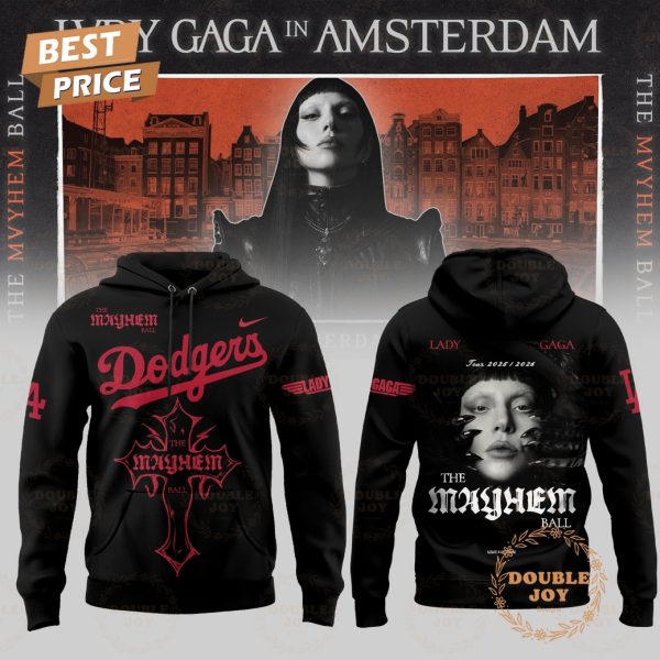 Los Angeles Dodgers x Lady Gaga Tour 2025 2026 The MAYHEM Ball Hoodie