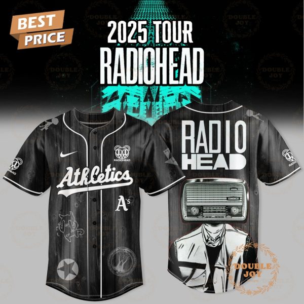 Athletics 2025 Tour Radiohead Baseball Jersey