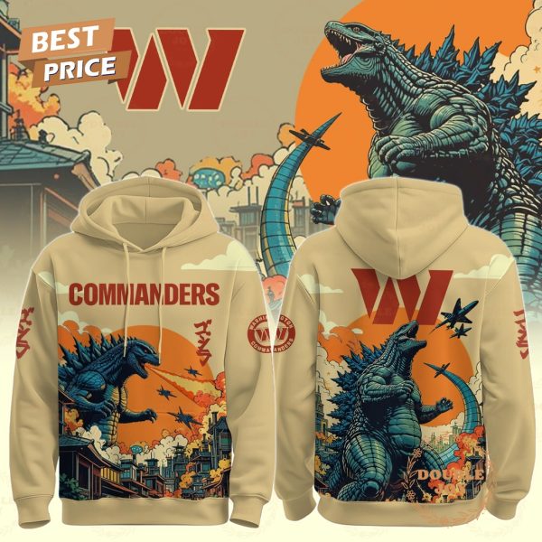 Washington Commanders x Godzilla 2025 Limited Edition Hoodie