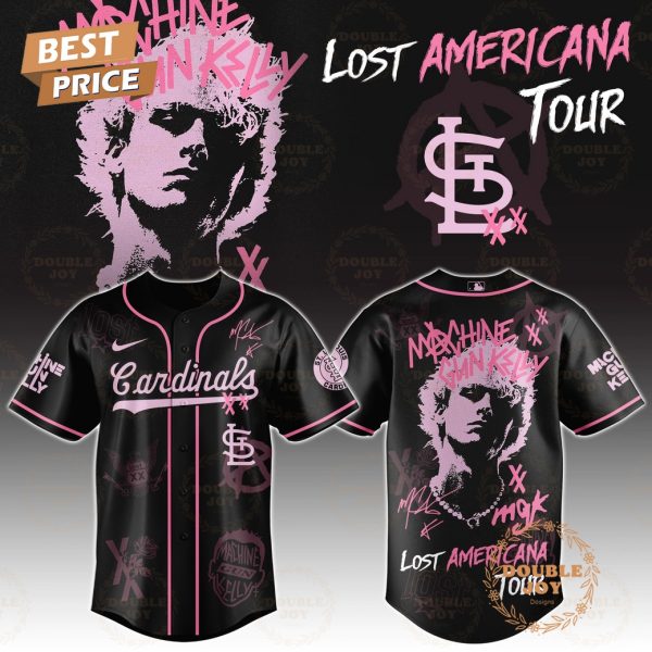 St. Louis Cardinals x MGK Tour 2025 The Lost Americana Baseball Jersey
