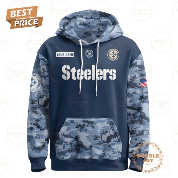 Pittsburgh Steelers x America’s Navy 250th Anniversary 1975-2025 Custom Name Hoodie