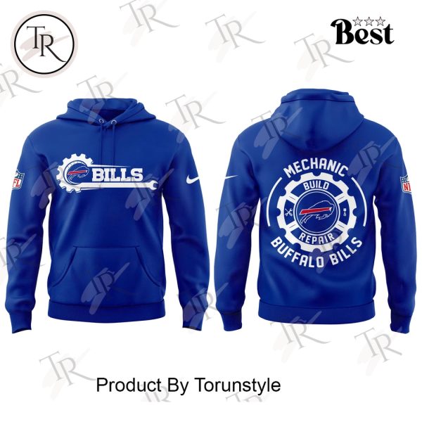 Buffalo Bills x Mechanic Day Build Repair 2025 T-Shirt, Hoodie