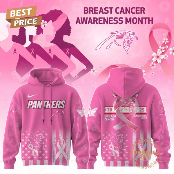 Carolina Panthers x Breast Cancer Awareness Month 2025 Hoodie