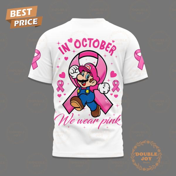 MARIO x The Breast Cancer Awareness Month 2025 T-Shirt, Hoodie
