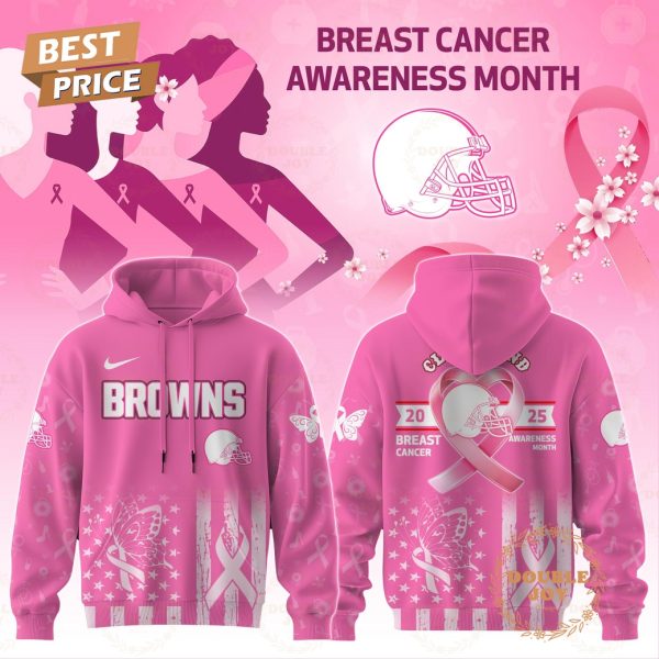 Cleveland Browns x Breast Cancer Awareness Month 2025 Hoodie