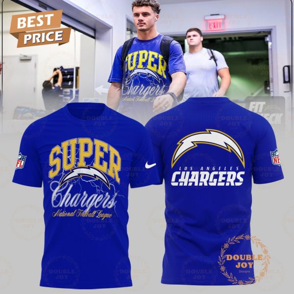 Los Angeles Chargers Super Chargers NFL 2025 Hoodie
