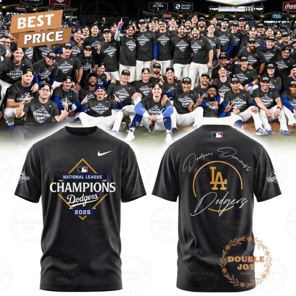 Los Angeles Dodgers x National League Champions 2025 Hoodie