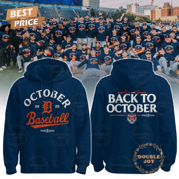 Detroit Tigers Back To OCTOBER 2025 Hooie