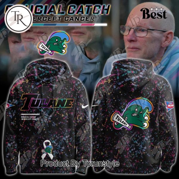 Tulane Green Wave x Crucial Catch 2025 Hoodie