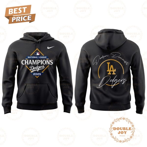 Los Angeles Dodgers x National League Champions 2025 Hoodie