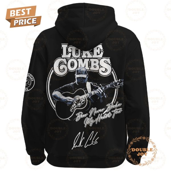 Los Angeles Rams x Luke Combs Beer Never Broke My Heart Tour 2025 Hoodie