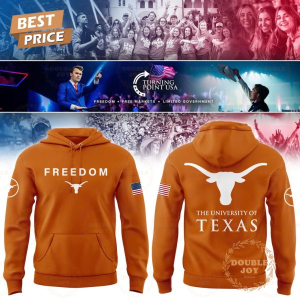 Texas Longhorns x Turning Point USA Freedom 2025 T-Shirt, Hoodie