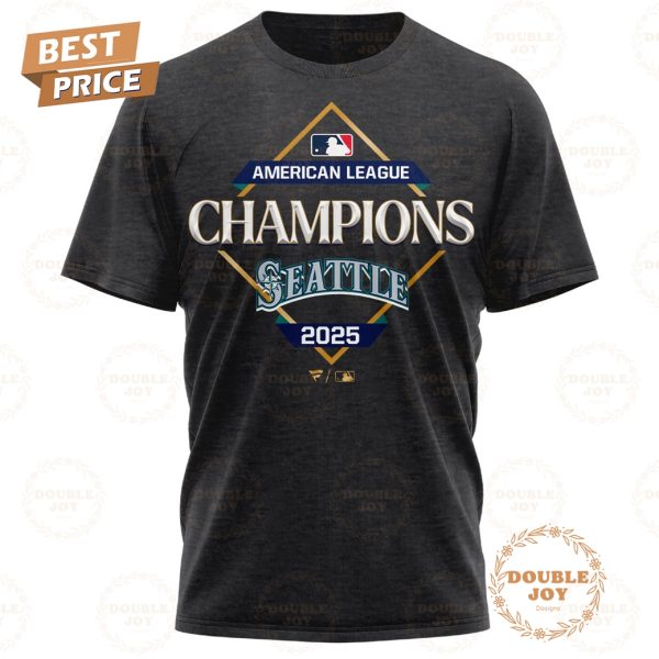 Seattle Mariners x American League Champions 2025 T-Shirt, Hoodie