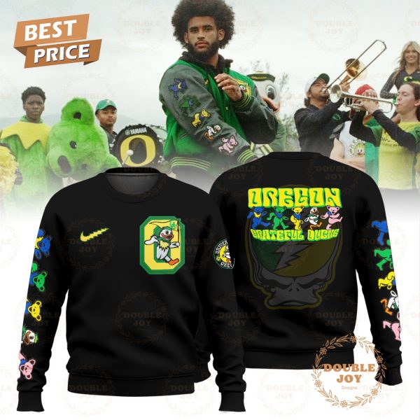 Oregon Ducks x Grateful Dead 2025 Grateful Ducks Hoodie