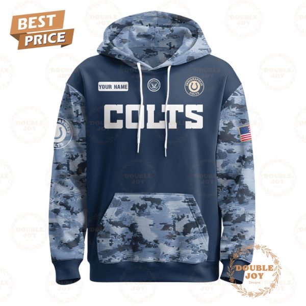 Indianapolis Colts x America’s Navy 250th Anniversary 1975-2025 Custom Name Hoodie