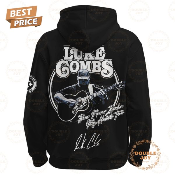 Pittsburgh Steelers x Luke Combs Beer Never Broke My Heart Tour 2025 Hoodie