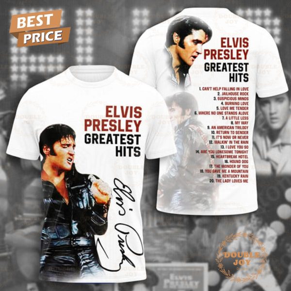 Elvis Presley Album Elvis Presley Greatest Hits 2025 Hoodie