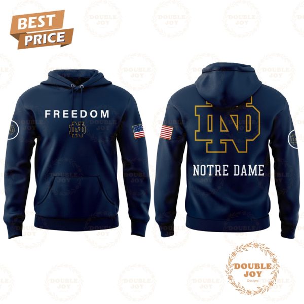 Notre Dame Fighting Irish x Turning Point USA FREEDOM 2025 Hoodie